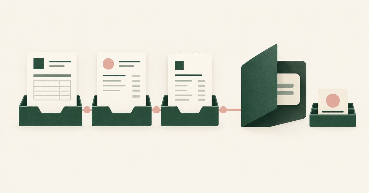 Invoice documents move through matching trays to a privacy screen and approval station in a NetSuite payables illustration.