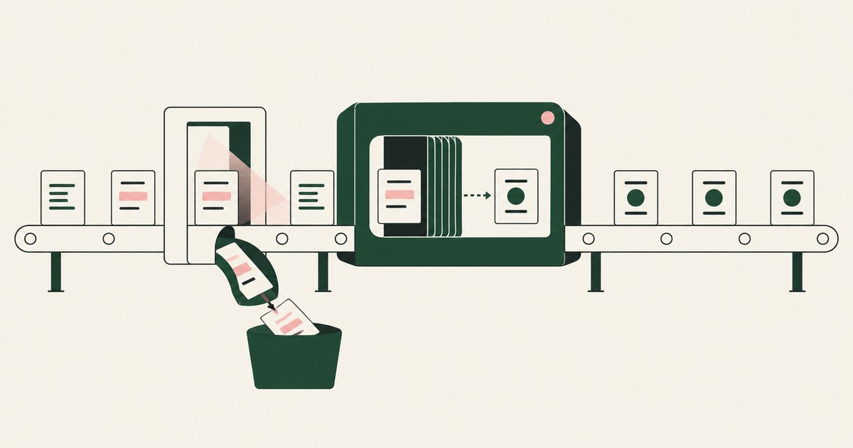 Sensitive records are separated before token substitution produces a consistent application stream.