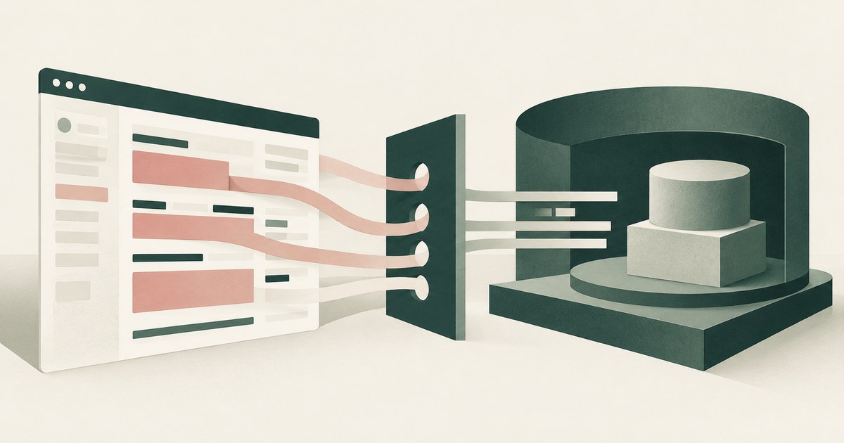 Page fields pass toward an agent inside a large protected enclosure, illustrating the distinction between host and model access.