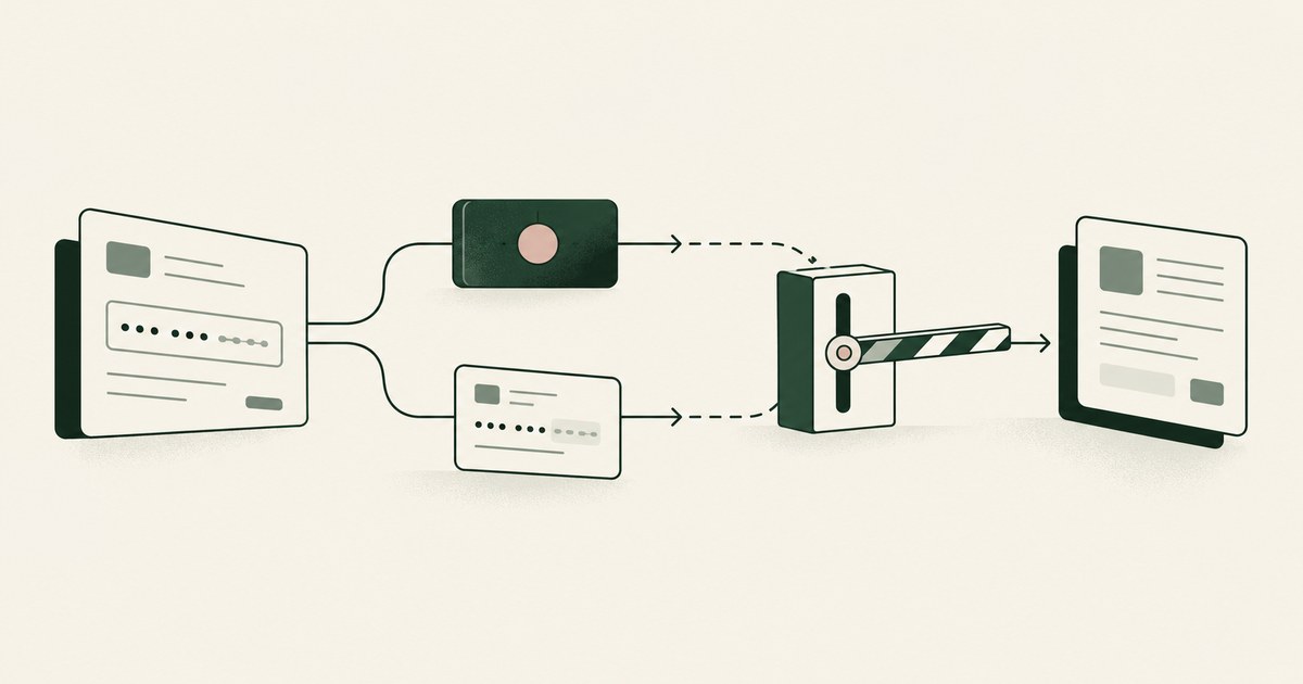 A protected browser field branches into separate token and masking paths.